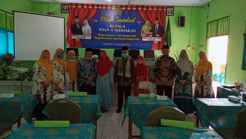 Pisah Sambut Kepala MTsN 4 Sidoarjo MTsN 4 SIDOARJO